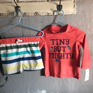 Baby boy swim outfit